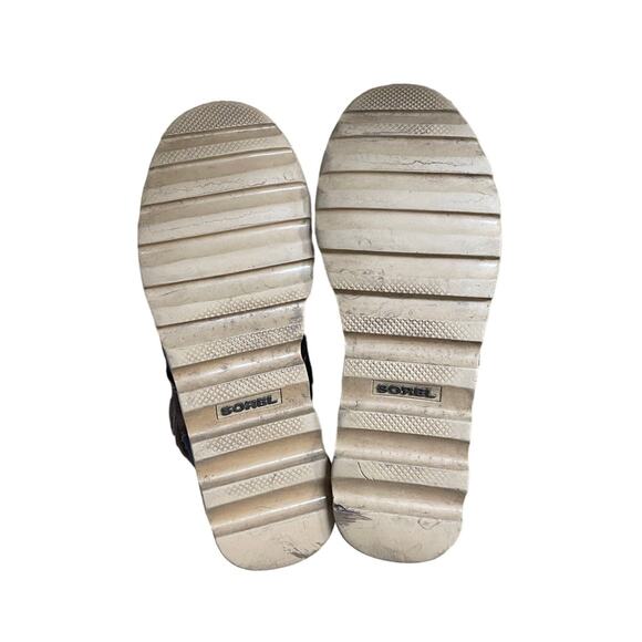 Sorel Womans 7 Scotia Distressed Waterproof Leather Lace Up Boots Suede Brown - Picture 5 of 6